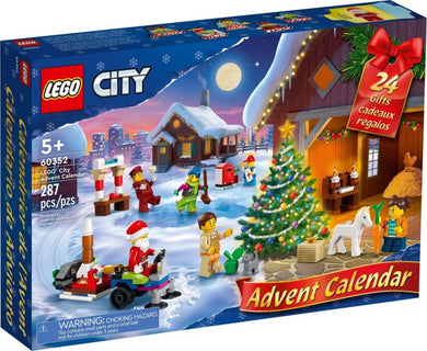 LEGO® CITY 60352 Advent Calendar (287 pieces) 2022 Edition