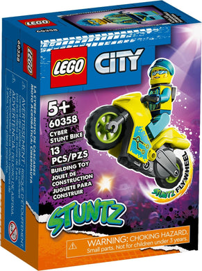 LEGO® CITY 60358 Cyber Stunt Bike (13 pieces)