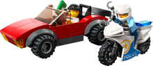 Load image into Gallery viewer, LEGO® CITY 60392 Police Bike Car Chase (59 pieces)
