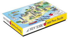Load image into Gallery viewer, New York City Map (1000 Piece Jigsaw Puzzle for Adults and Families)