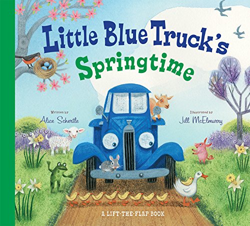 Little Blue Truck's Springtime (Lap Board Book)