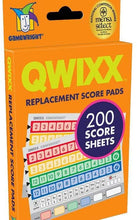 Load image into Gallery viewer, Qwixx - Replacement Score Cards
