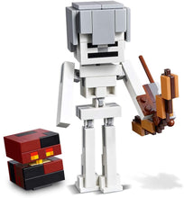 Load image into Gallery viewer, LEGO® Minecraft 21150 Skeleton BigFig with Magma Cube (142 pieces)