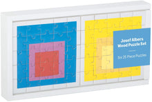 Load image into Gallery viewer, Josef Albers Wooden Puzzle (150 pieces)