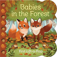 Load image into Gallery viewer, Babies In The Forest: Lift-a-Flap Board Book
