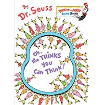 Oh the Thinks You Can Think (Large Board Book)