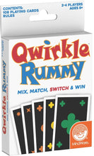 Load image into Gallery viewer, Qwirkle Rummy Card Game
