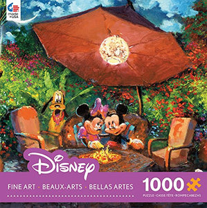 Coleman's Paradise Puzzle (Mickey, Minnie & Pluto), 1000 pc