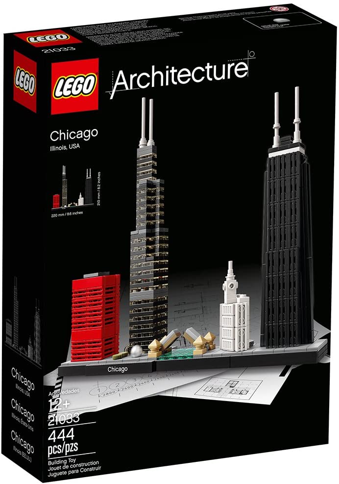LEGO Architecture 21033 Chicago (444 pieces)