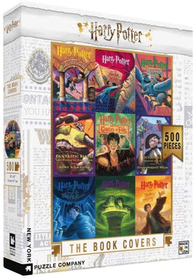 Harry Potter Book Covers Collage (500 pieces)