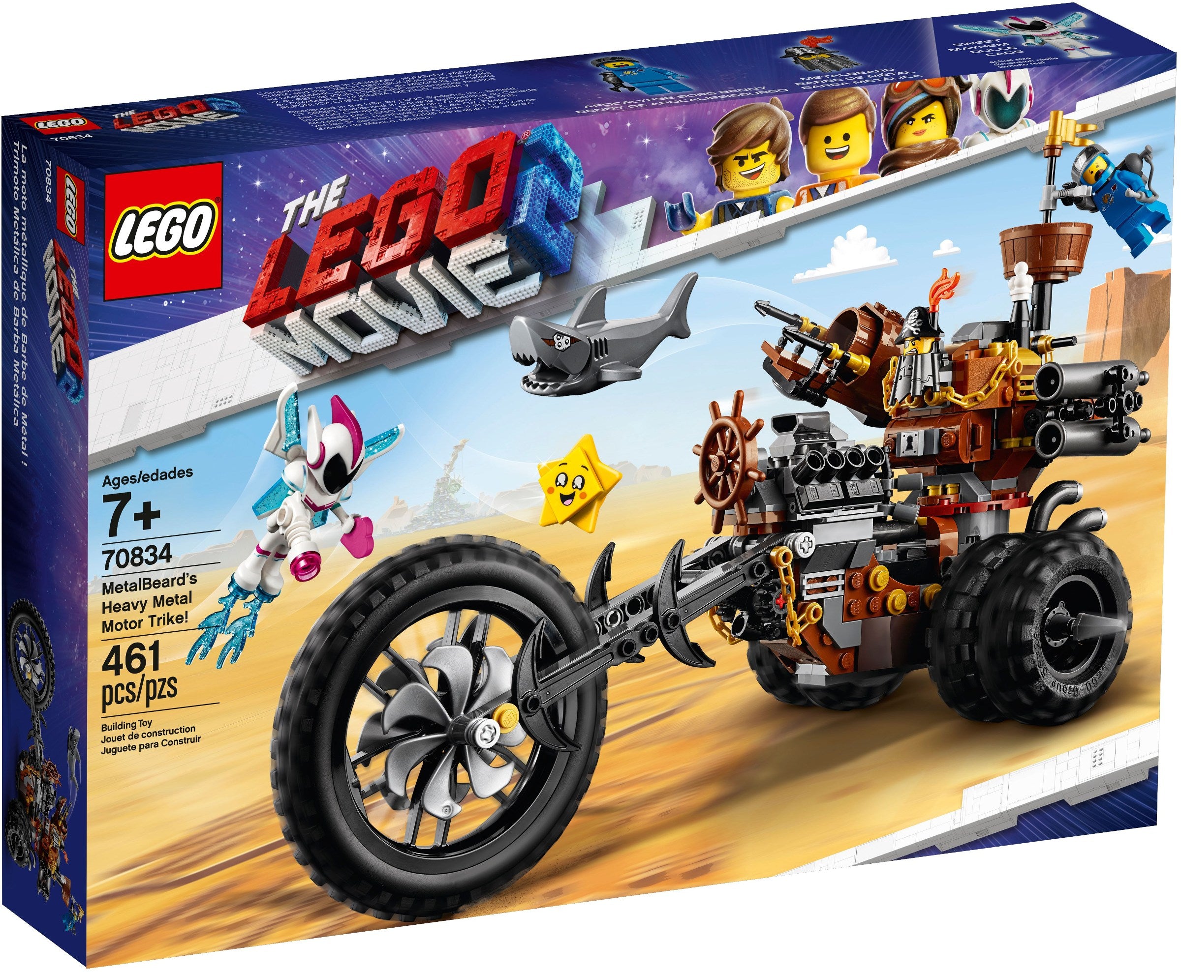 PS4フルセット LEGO® 70834 THE LEGO® MOVIE 2™ MetalBeard's Heavy Metal Motor