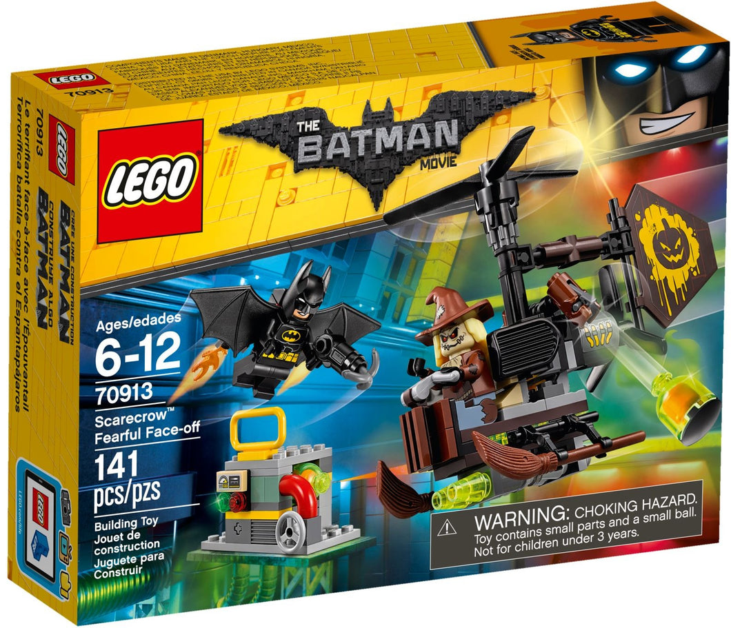 LEGO® Batman™ 70913 Scarecrow Fearful Face-off (141 pieces)