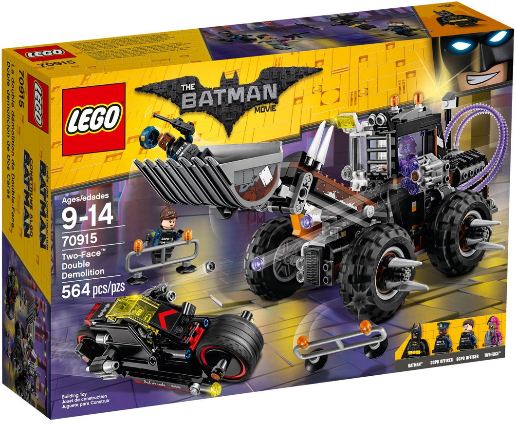 LEGO® Batman™ 70915 Two-Face™ Double Demolition (564 pieces)