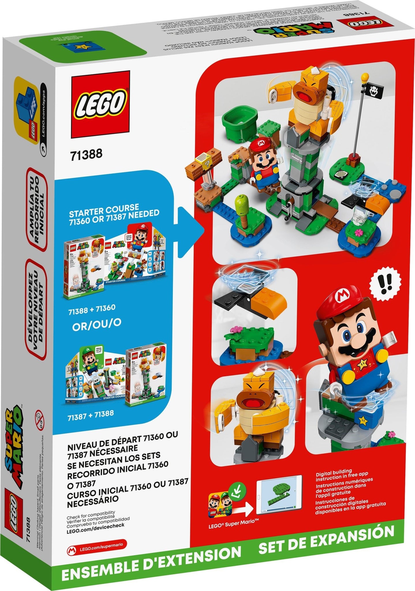 Bugsering licens Mainstream LEGO® Super Mario 71388 Boss Sumo Bro Topple (231 pieces) Expansion Pa –  AESOP'S FABLE