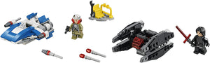 LEGO® Star Wars™ 75196 A-Wing vs. TIE Silencer™ Microfighters (188 pieces)