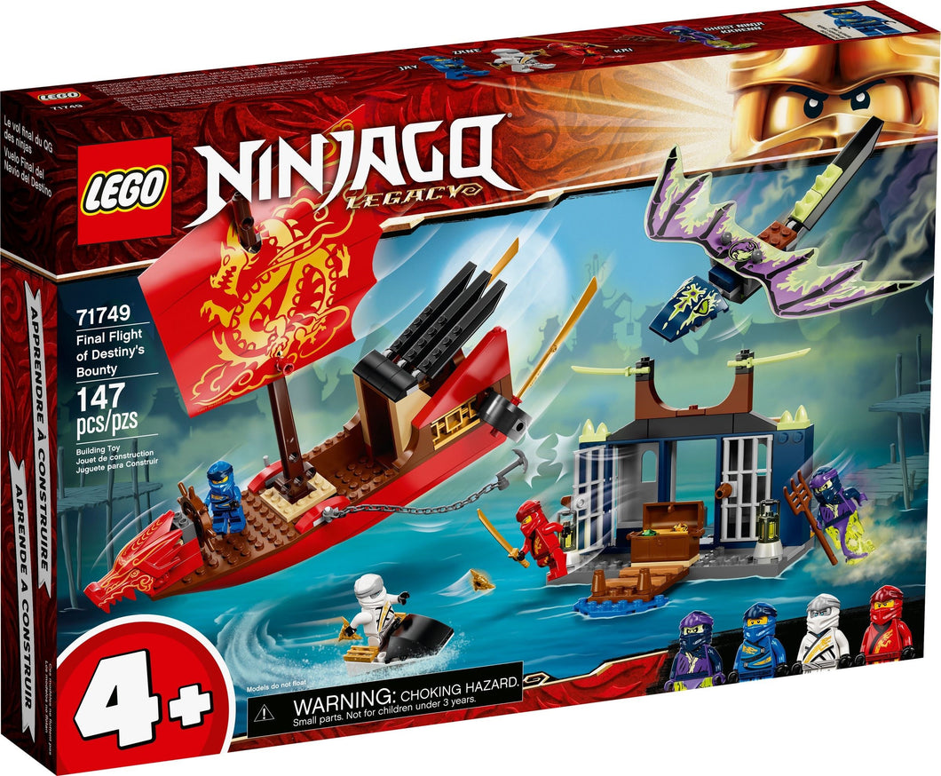 LEGO® Ninjago 71749 Final Flight of Destiny's Bounty (147 pieces)