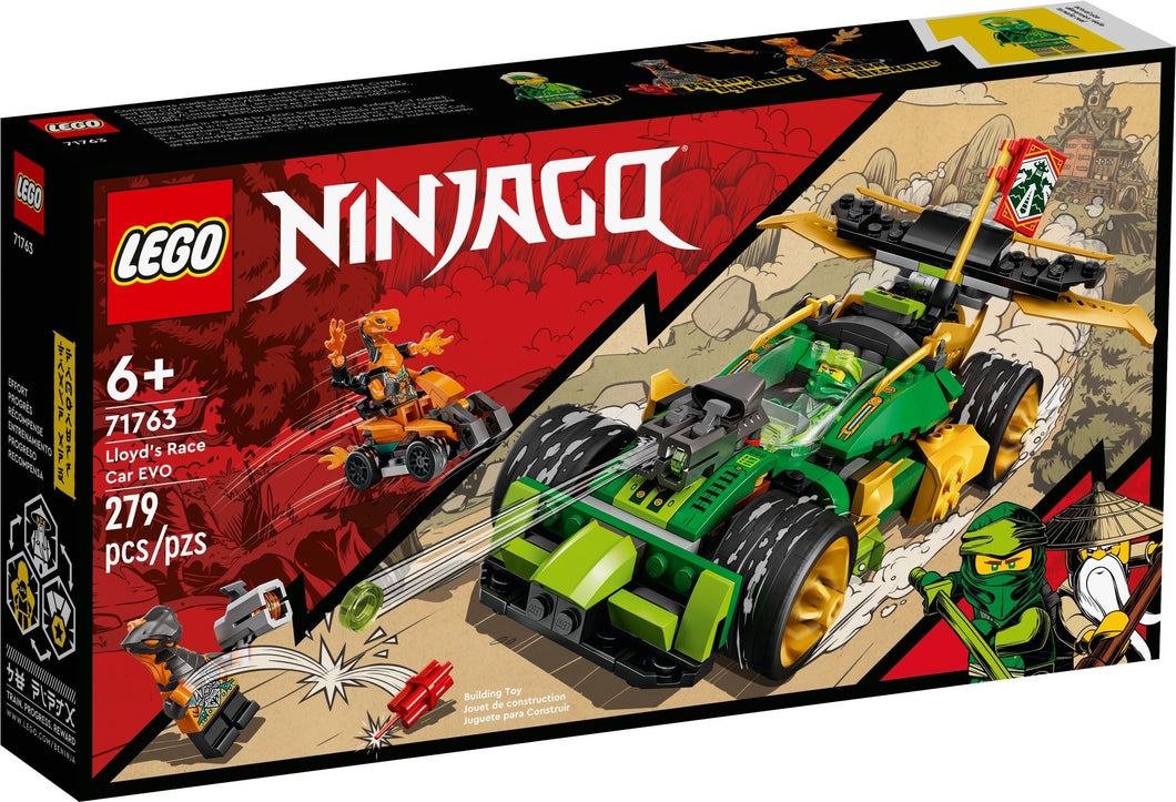 LEGO® Ninjago 71763 Lloyd's Race Car EVO (279 pieces)
