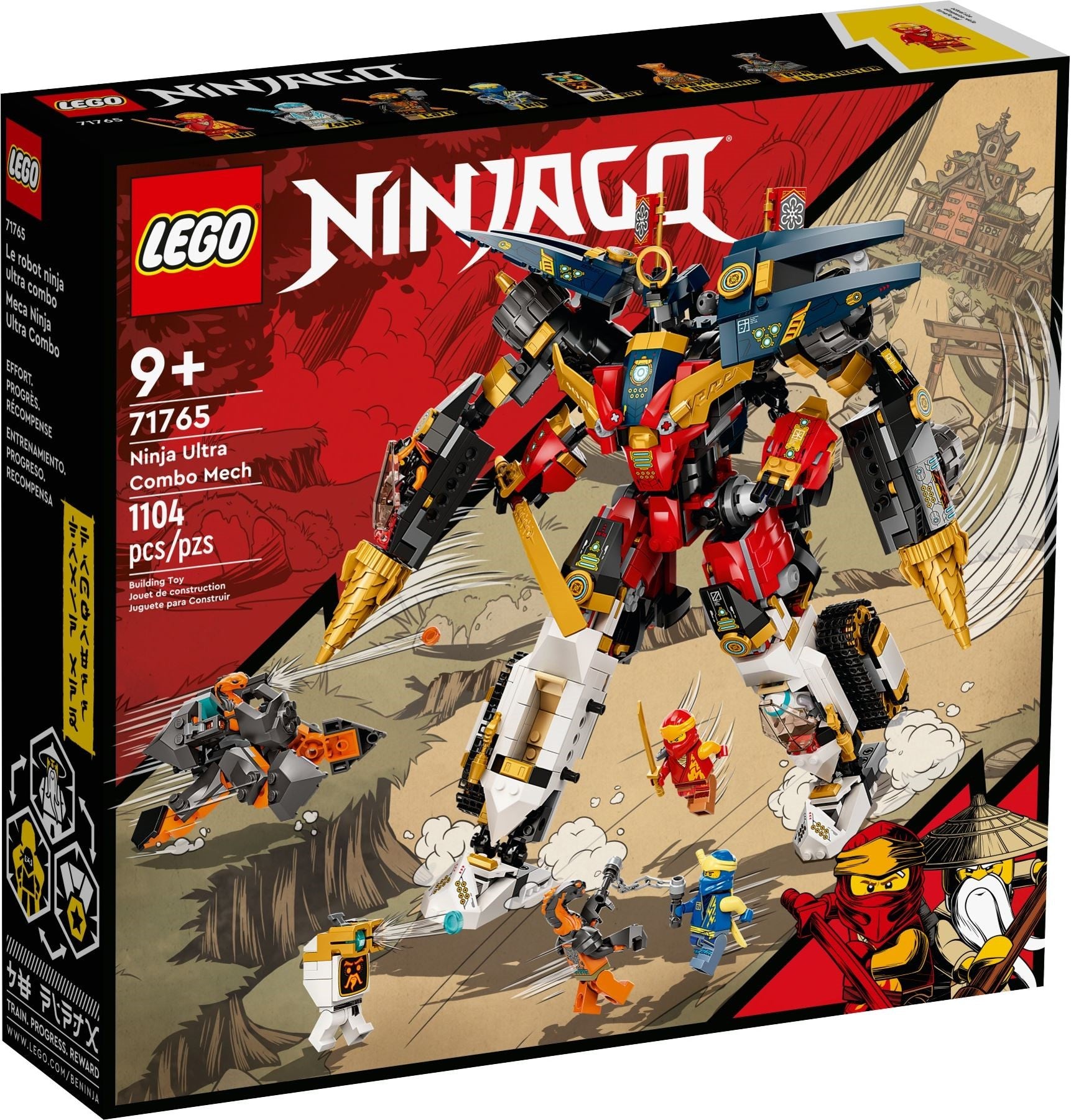 LEGO® Ninjago 71765 Ninja Ultra Combo Mech (1104 pieces) – AESOP'S