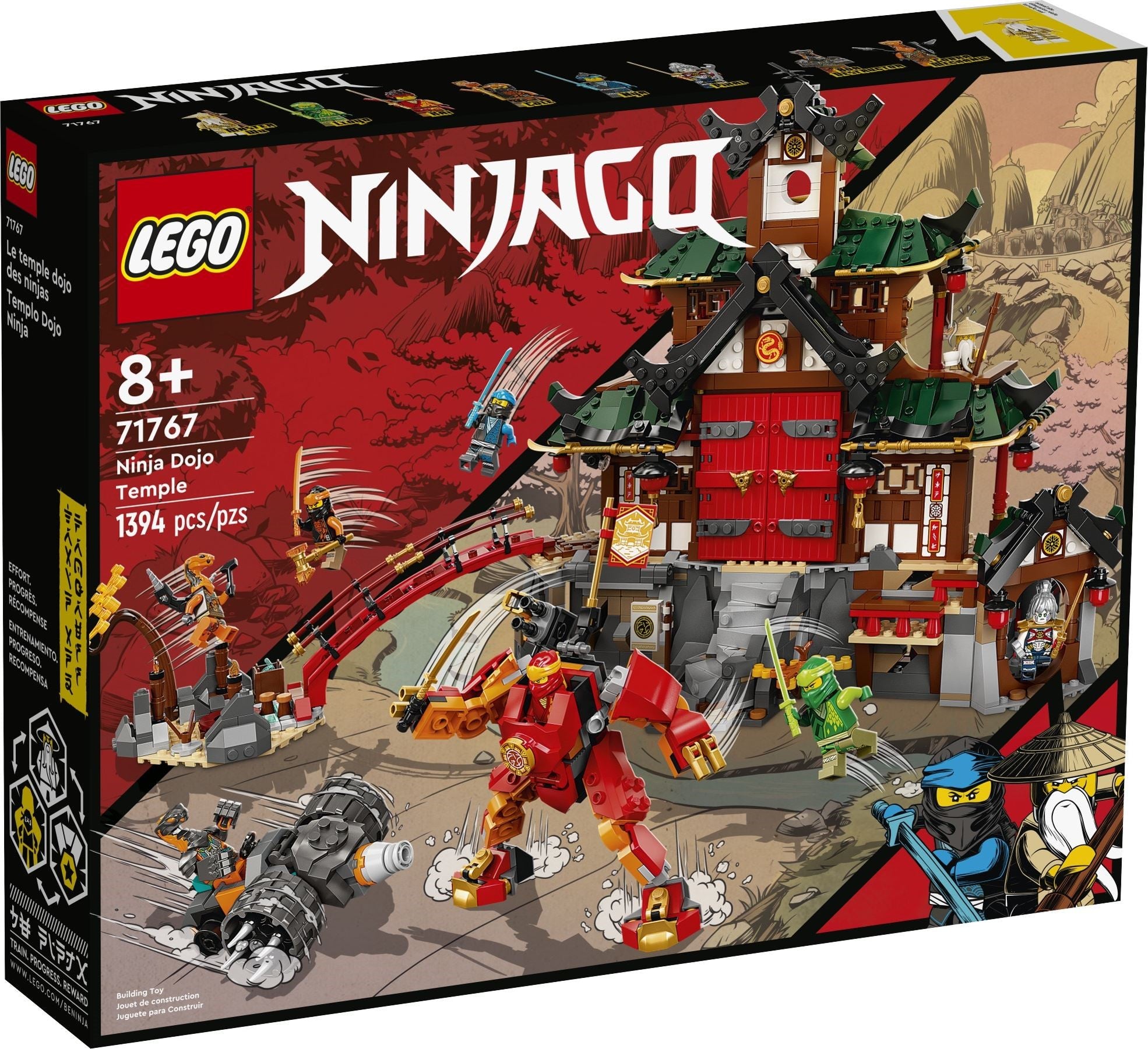 HANSlabelle Premium Special Kit 9点セット LEGO® Ninjago 71767 Ninja Dojo Temple (1394 pieces) – AESOP'S FABLE
