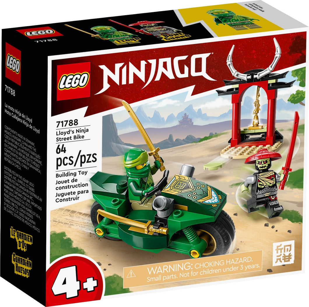 LEGO® Ninjago 71788 Lloyd's Ninja Street Bike (64 pieces)