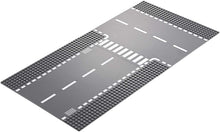 Load image into Gallery viewer, LEGO® CITY 60236 Straight and T Junction Road Plates (2 pieces)