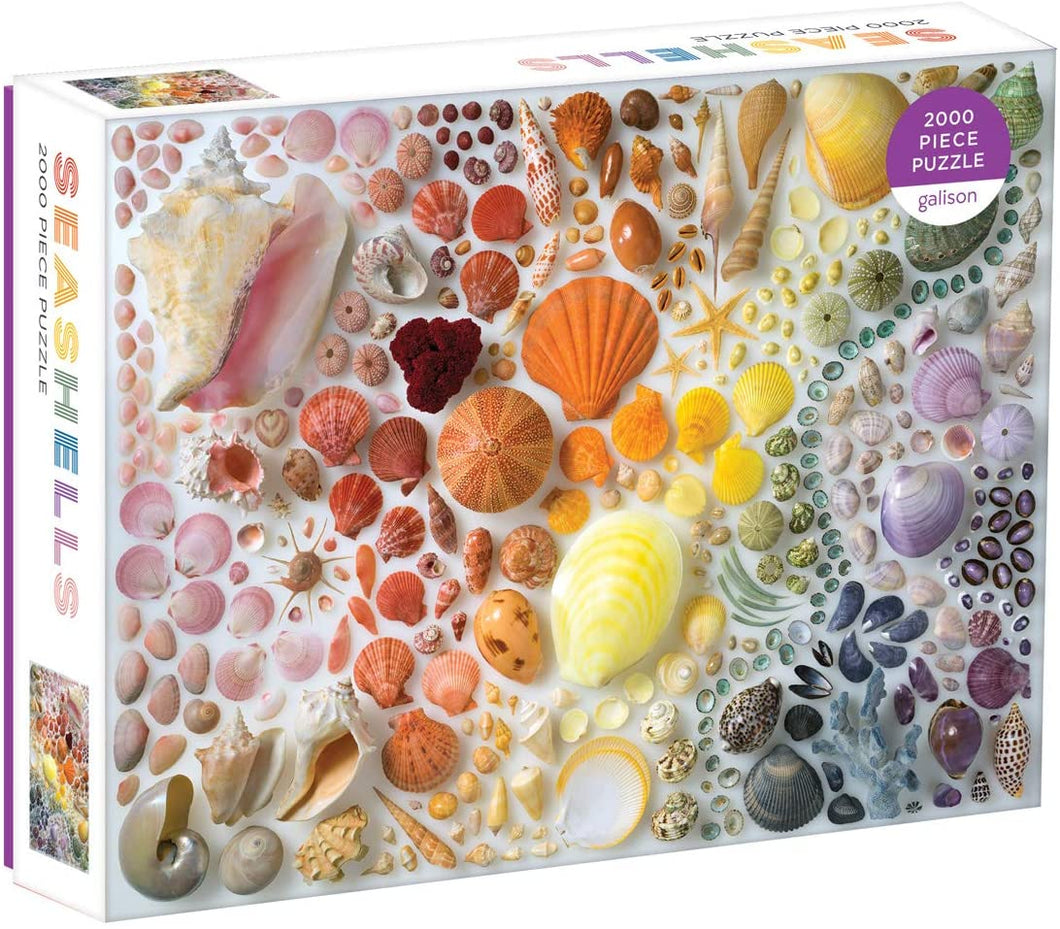 Rainbow Seashells Puzzle (2000 pieces)