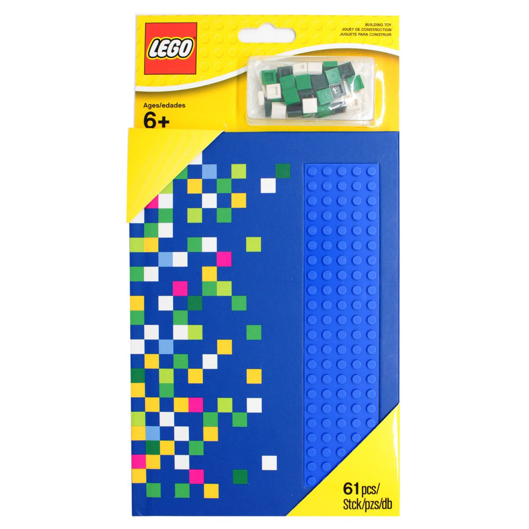 LEGO® Blue Notebook with Studs