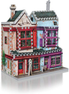 Harry Potter Diagon Alley Quidditch Supplies & Slug & Jiggers 3D Jigsaw Puzzle (305 Pieces)