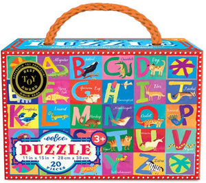 Animal Alphabet Puzzle (20 pieces)