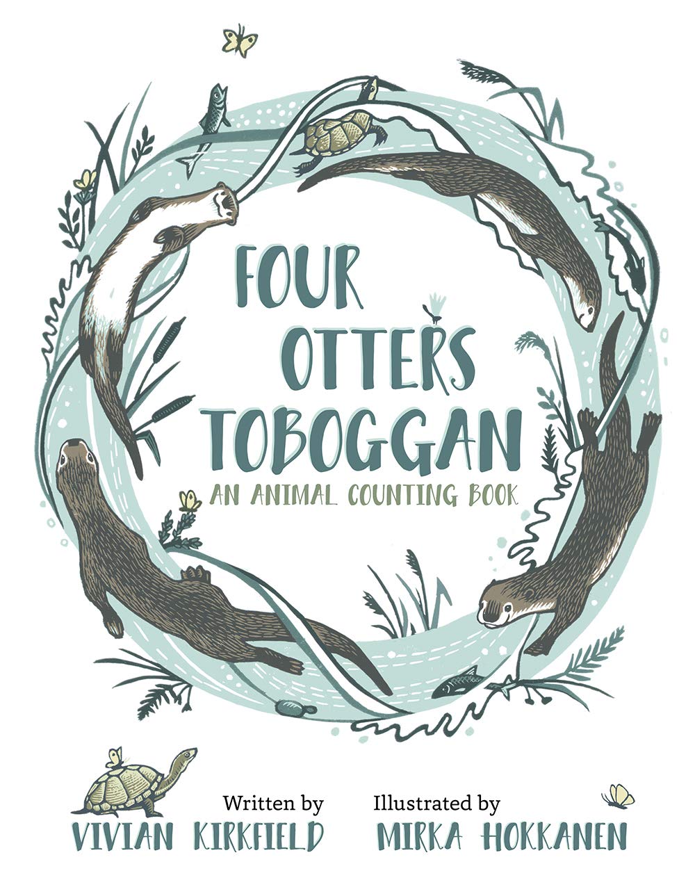 Four Otters Toboggan: An Animal Counting Book