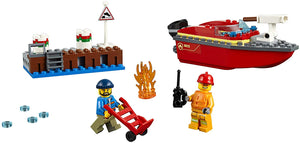 LEGO® CITY 60213 Dock Side Fire (97 pieces)