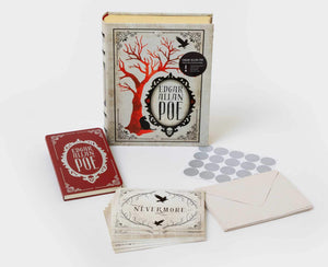 Edgar Allan Poe Deluxe Note Card Set (With Keepsake Book Box)