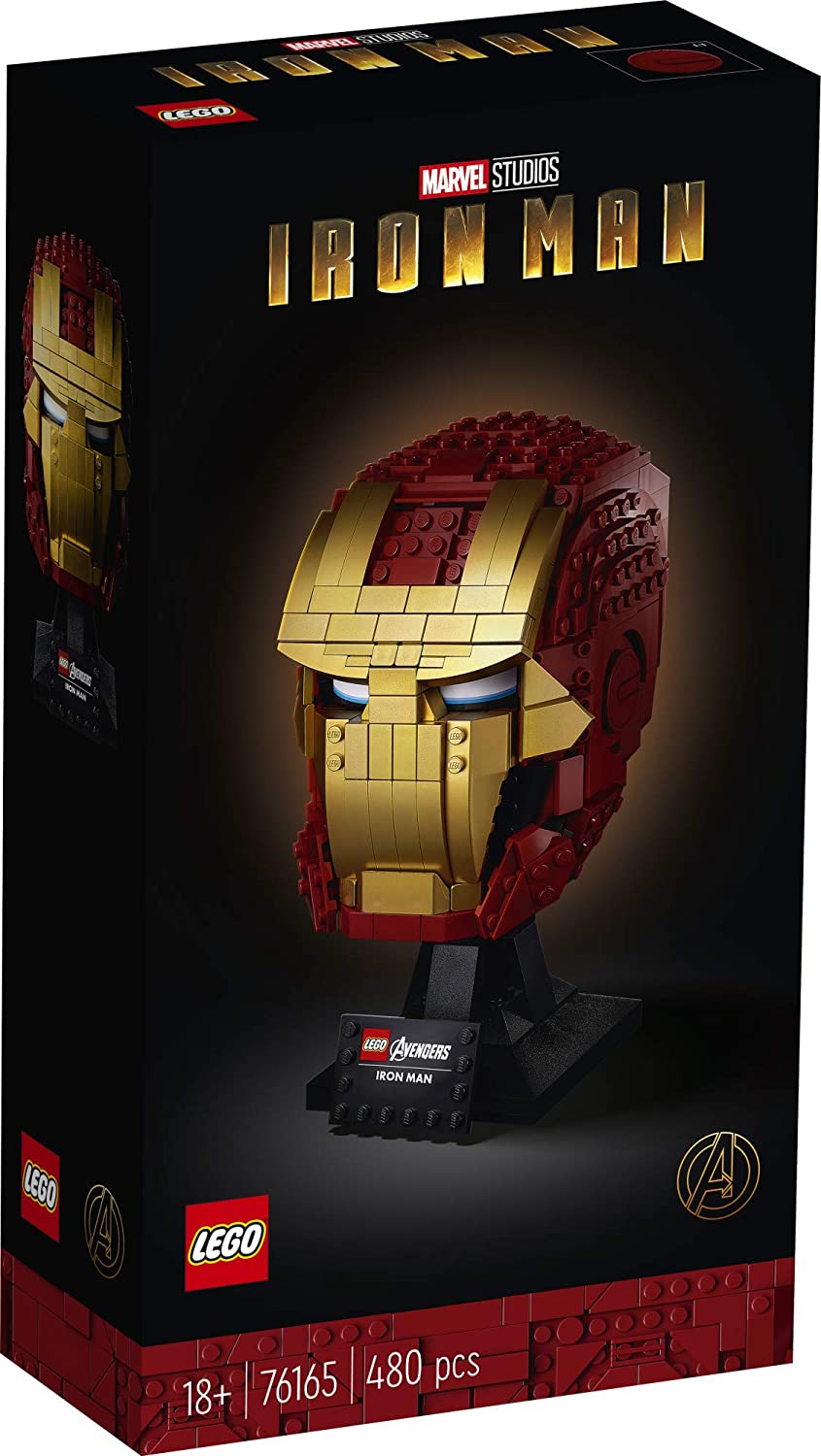 LEGO® Marvel Avengers 76165 Iron Man Helmet (480 pieces)