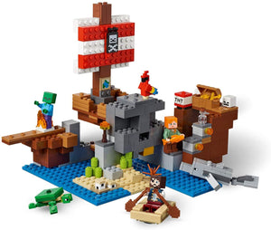 LEGO® Minecraft 21152 The The Pirate Ship Adventure (386 pieces)