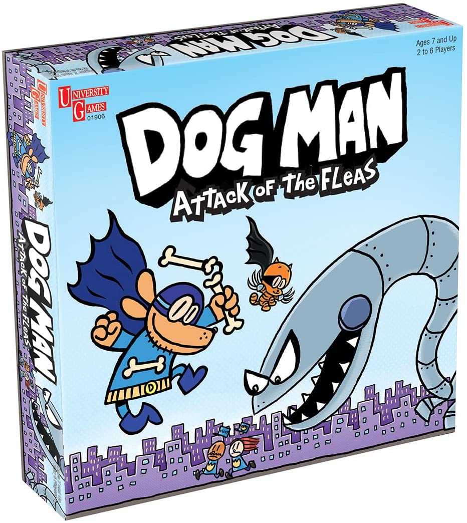 Dog Man Attack of The Fleas Game