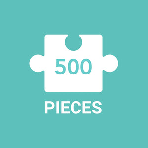 Phat Dog Vintage Stamps 500 Piece Foil Jigsaw Puzzle