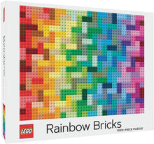Load image into Gallery viewer, LEGO® Rainbow Bricks Puzzle (1,000 pieces)