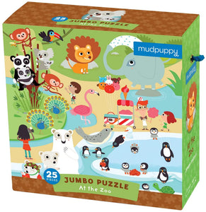 At the Zoo Jumbo Puzzle