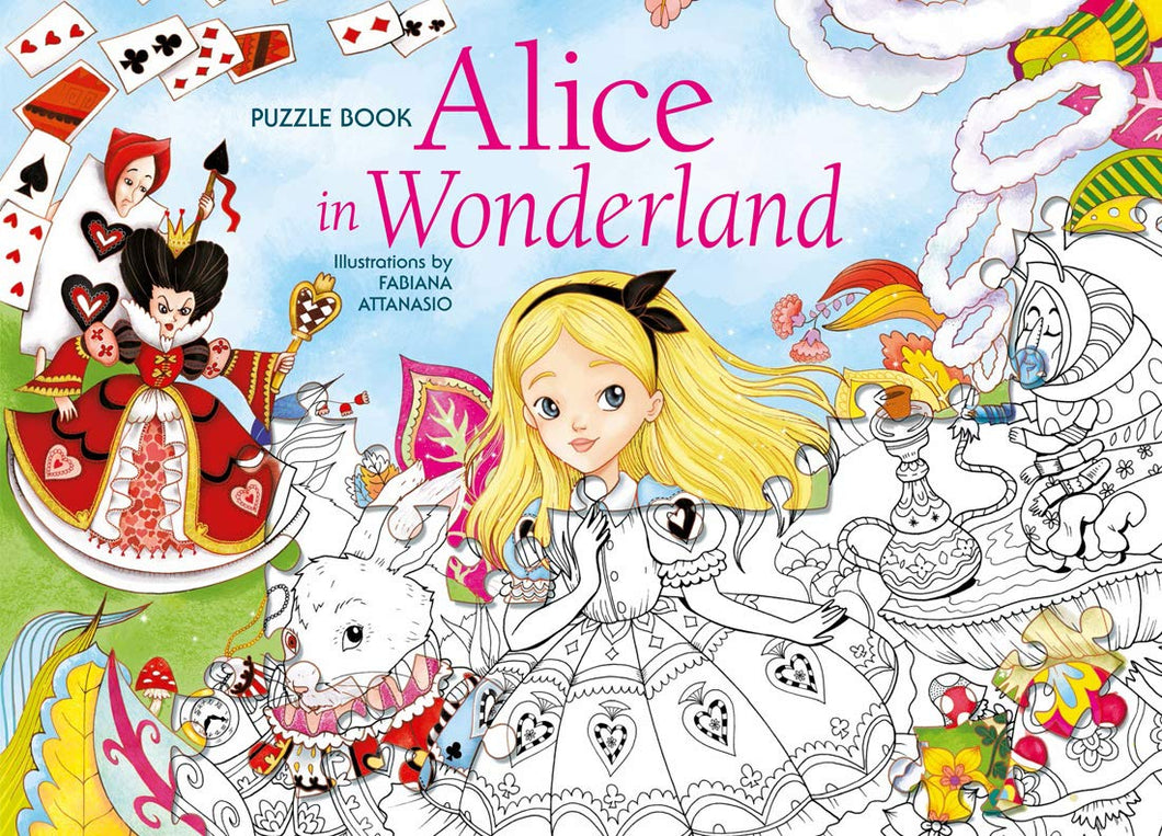Alice in Wonderland: A Fun Puzzle Book