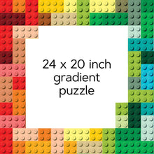 Load image into Gallery viewer, LEGO® Rainbow Bricks Puzzle (1,000 pieces)
