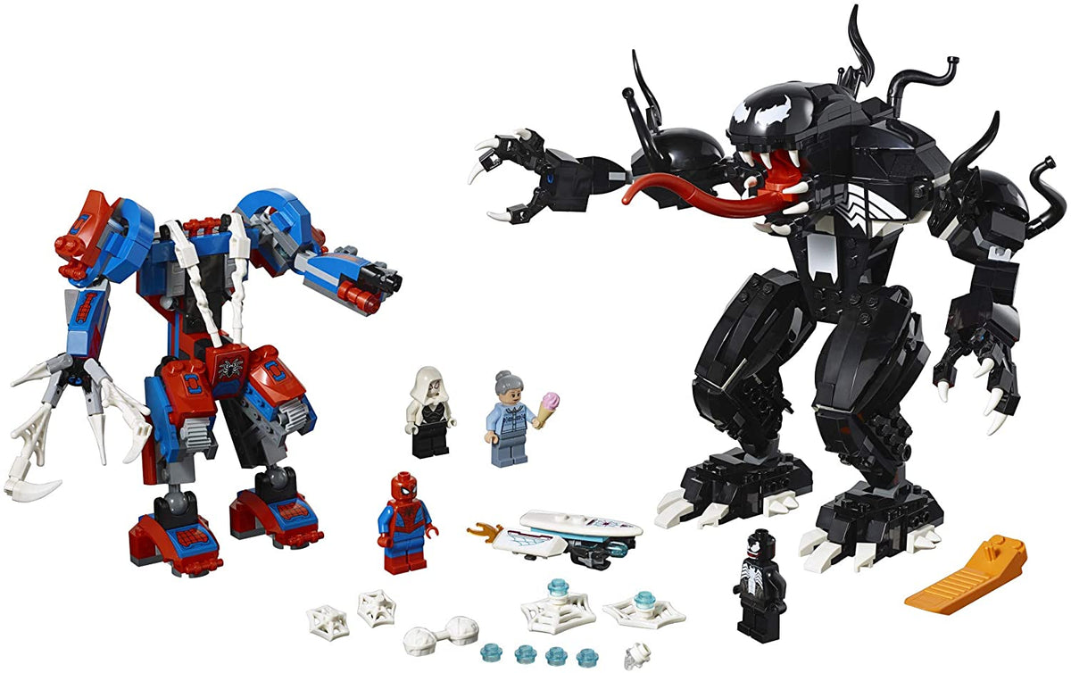 LEGO® Marvel Spider-Man 76115 Spider Mech Vs. Venom (604 pieces ...