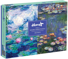 Load image into Gallery viewer, Monet 2-sided Puzzle (500 pieces)