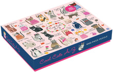 Load image into Gallery viewer, Cool Cats A-Z Puzzle (1000 Piece Jigsaw Puzzle)