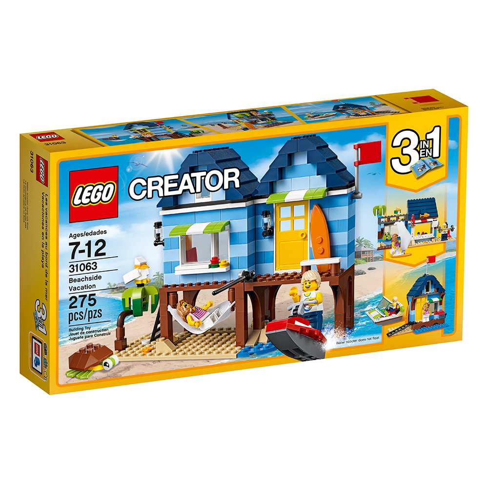 LEGO® Creator 31063 Beachside Vacation (275 pieces)