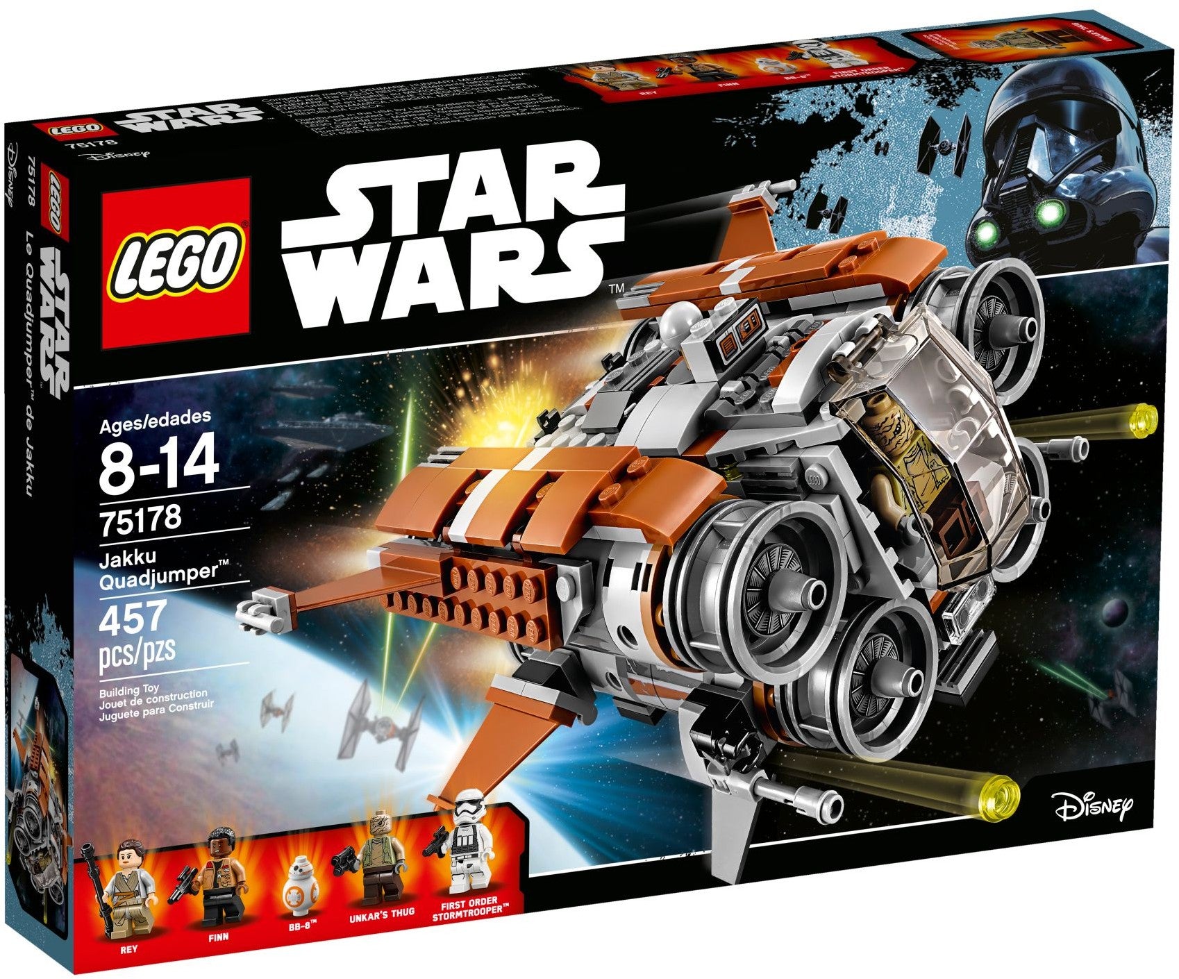 LEGO® Star Wars™ 75178 Jakku Quadjumper (457 pieces