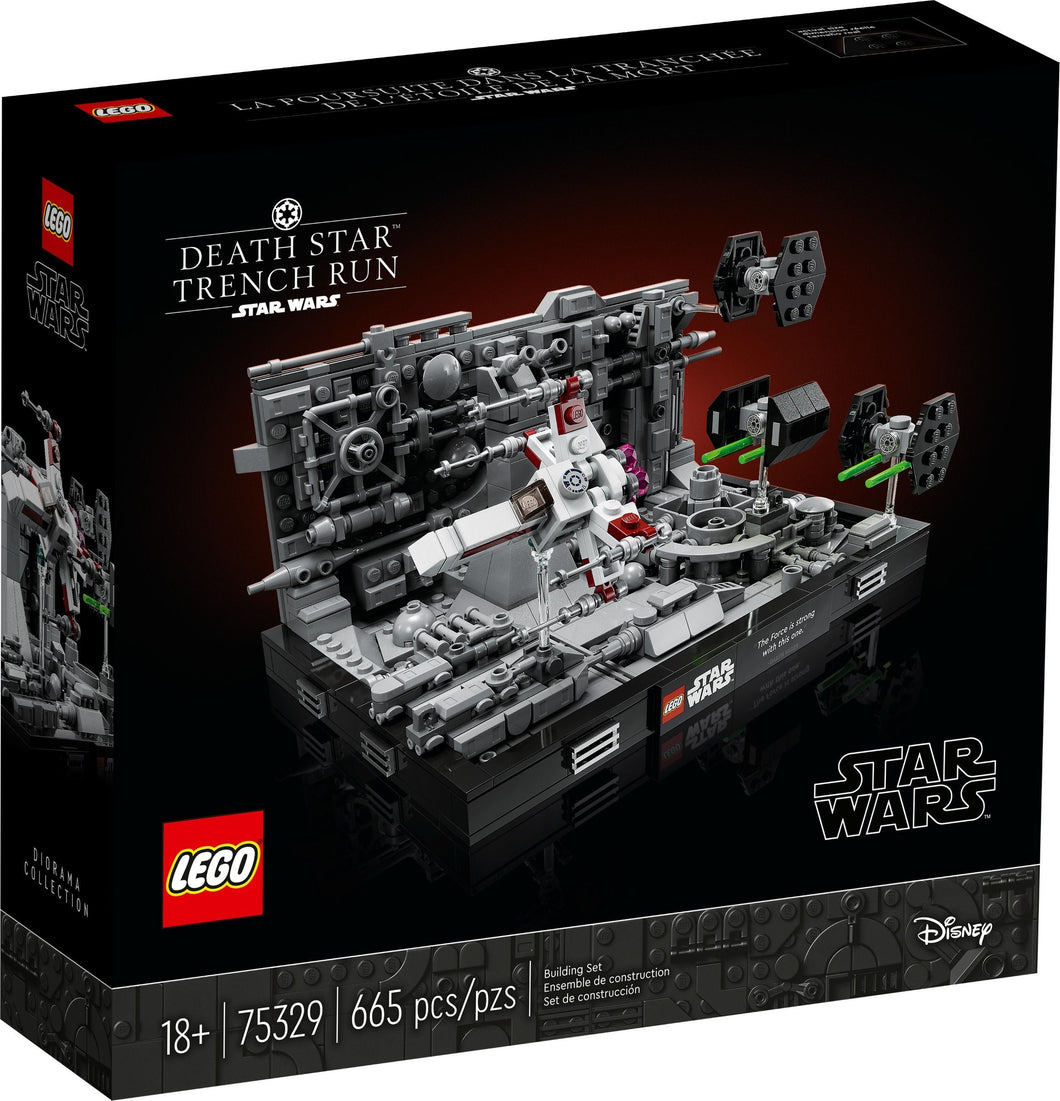 LEGO® Star Wars™ 75329 Death Star™ Trench Run Diorama (665 pieces)