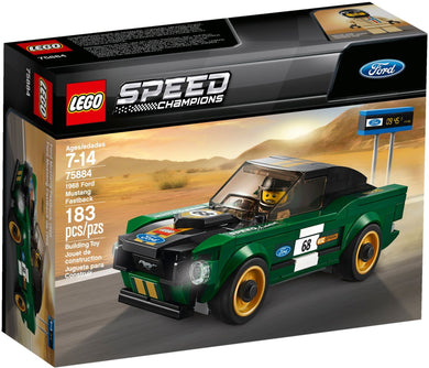 LEGO® Speed Champions 75884 1968 Ford Mustang Fastback (184 pieces)