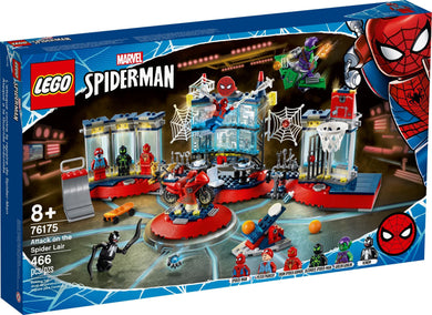 LEGO® Marvel Spider-Man 76175 Attack on the Spider Lair (466 pieces)