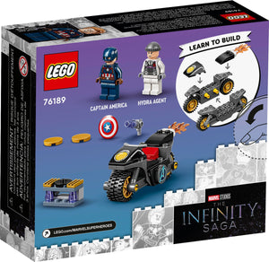 LEGO® Marvel Avengers 76189 Captain America & Hydra Face-Off (49 pieces)