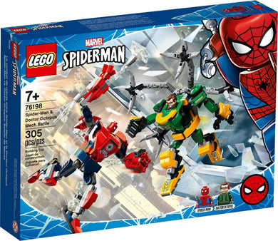 LEGO® Marvel Spider-Man 76198 Spider-Man & Doctor Octopus Mech Battle (305 pieces)